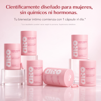 URO Probiotico Vaginal - 60 Capsulas