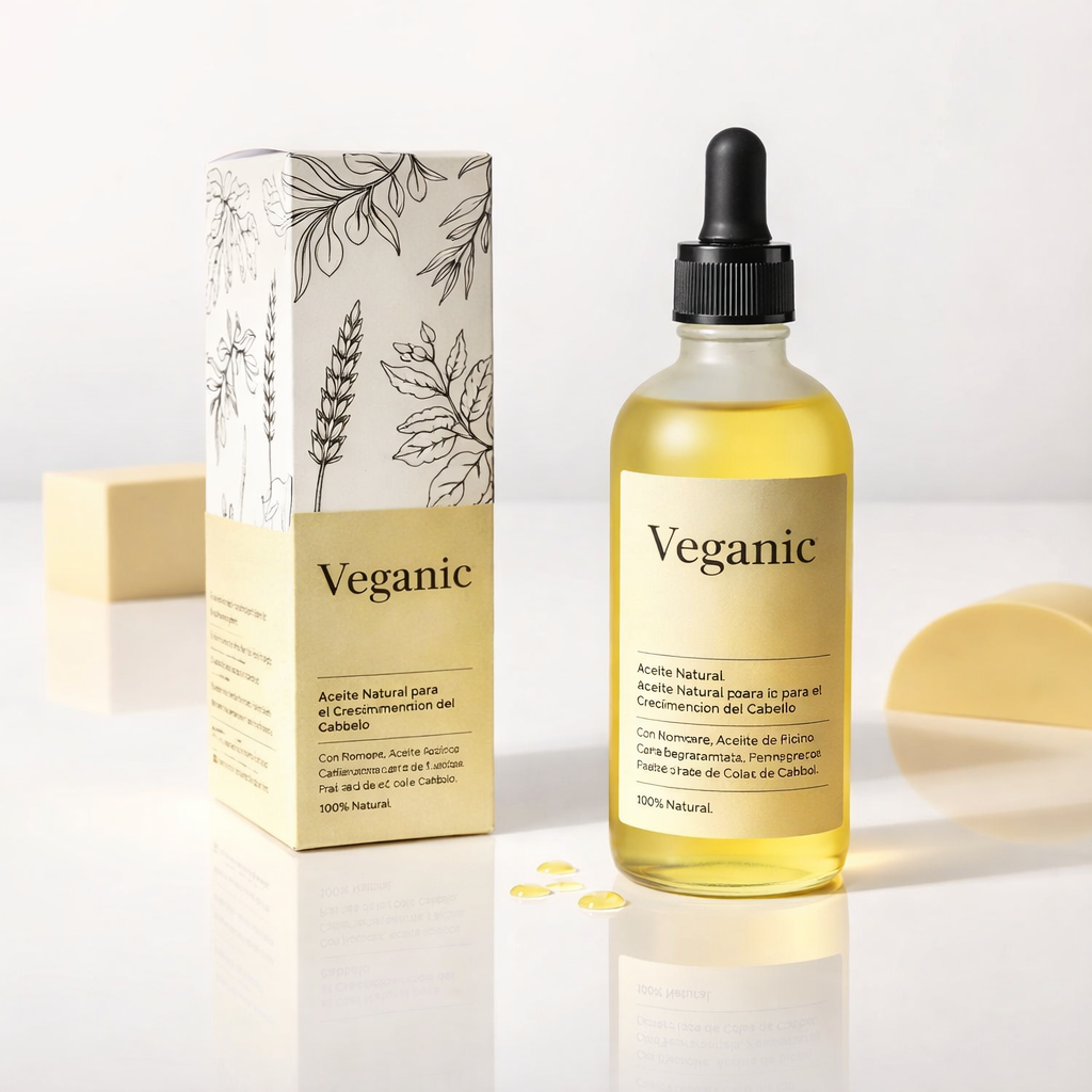 Veganic Oil - Crecimiento de Cabello
