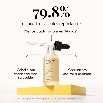 Veganic Oil - Crecimiento de Cabello