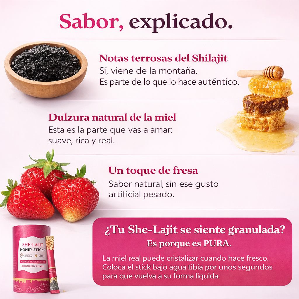 SHE-LAJIT® Honey Sticks