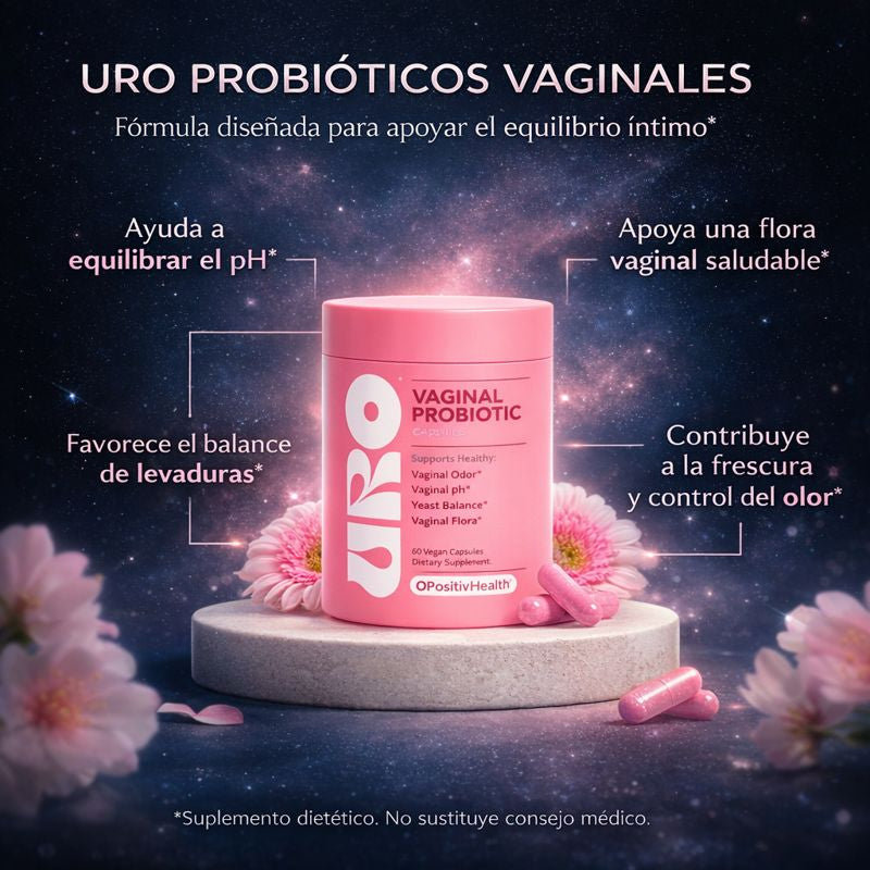 URO Probiotico Vaginal - 60 Capsulas