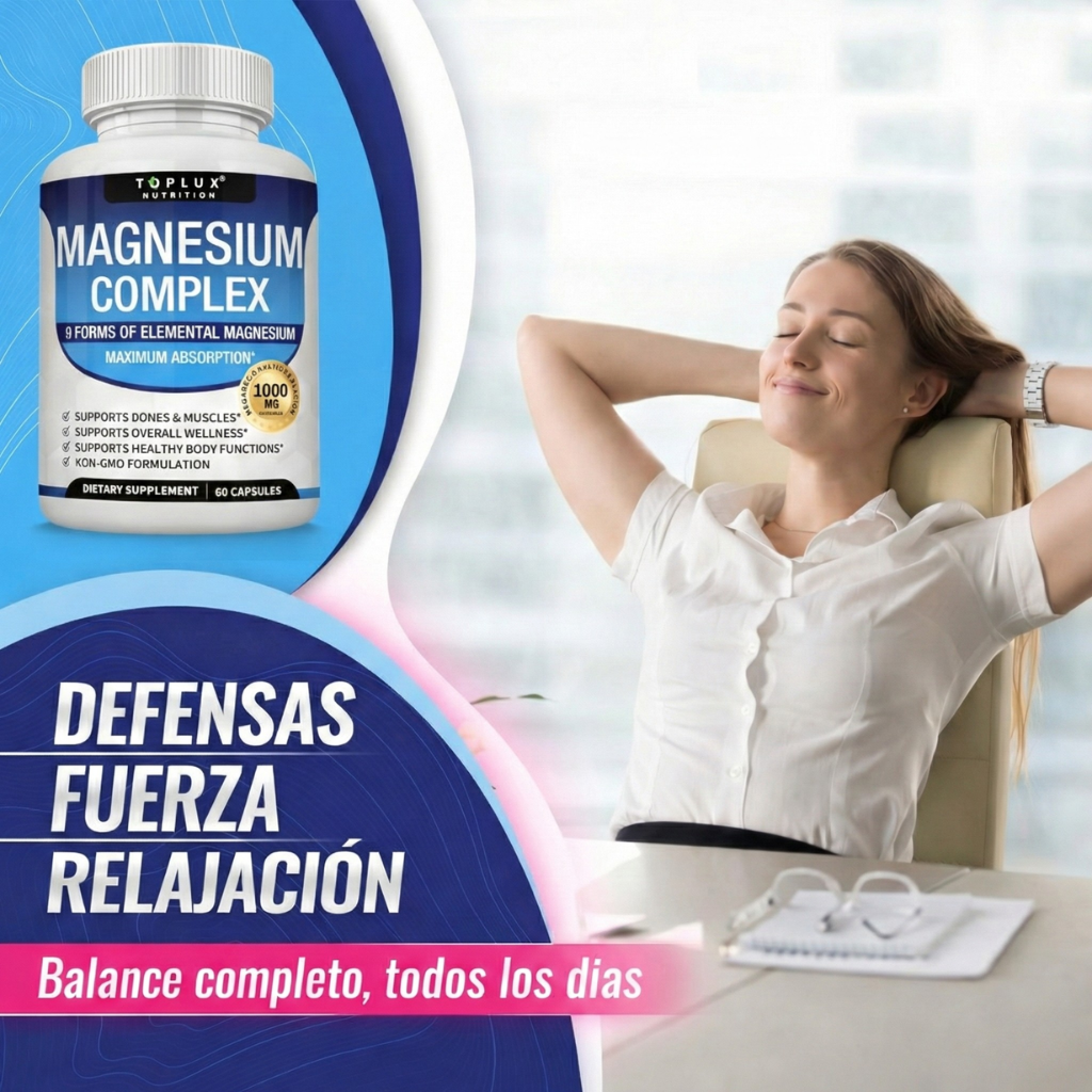 MAGNESIUM COMPLEX (60 CAPSULAS)