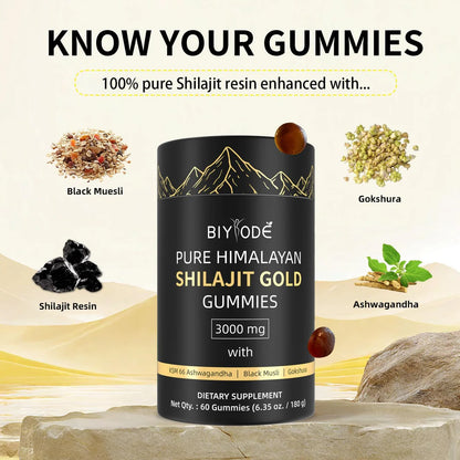 SHILAJIT® GOLD GUMMIES