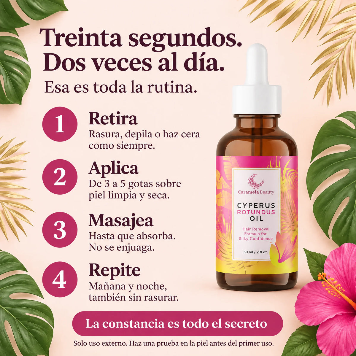 Aceite de Cyperus Rotundus 60 ml