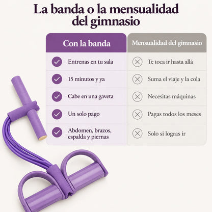 Banda Elástica Multifuncional con Pedales