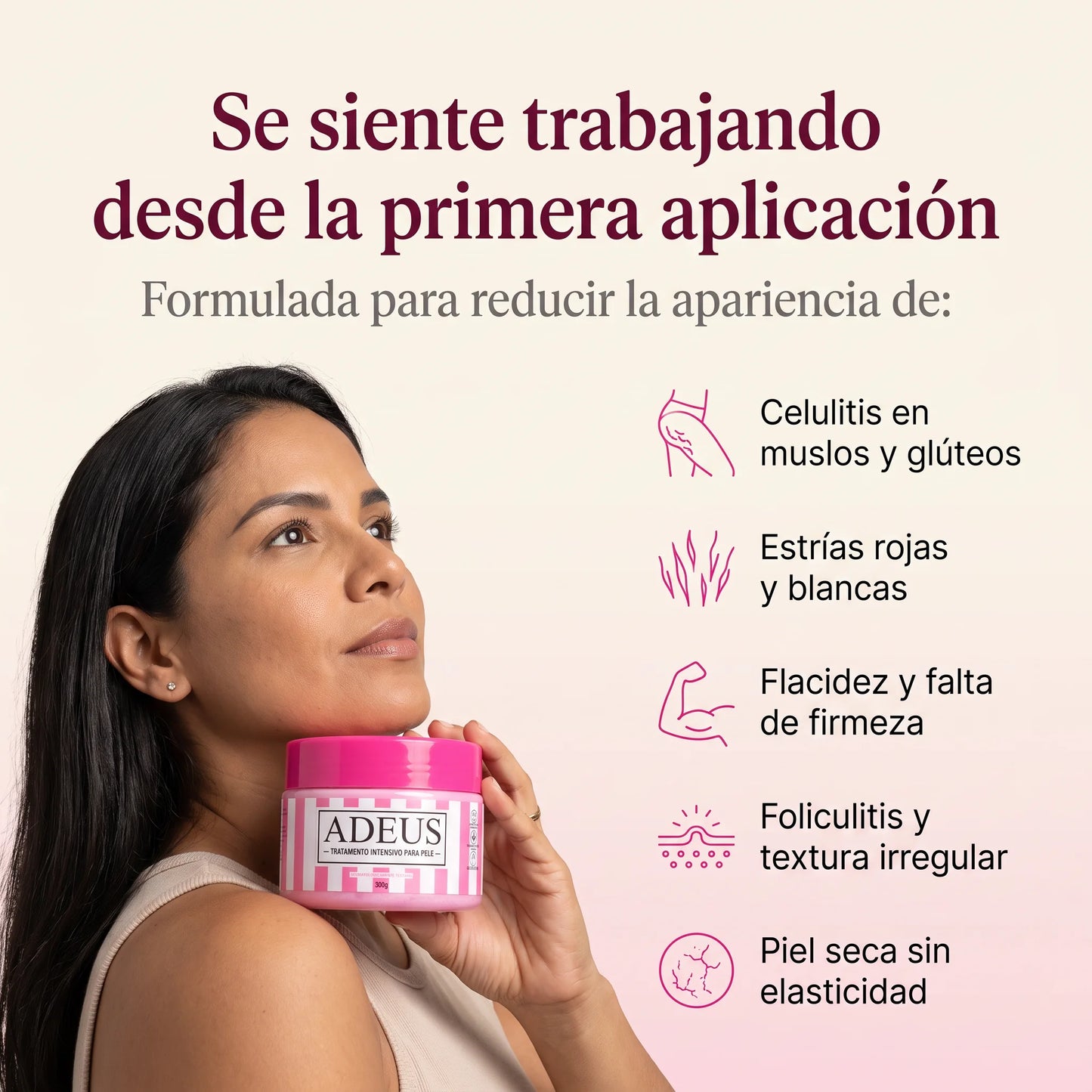 Crema ADEUS Tratamiento Intensivo para la Piel 300g
