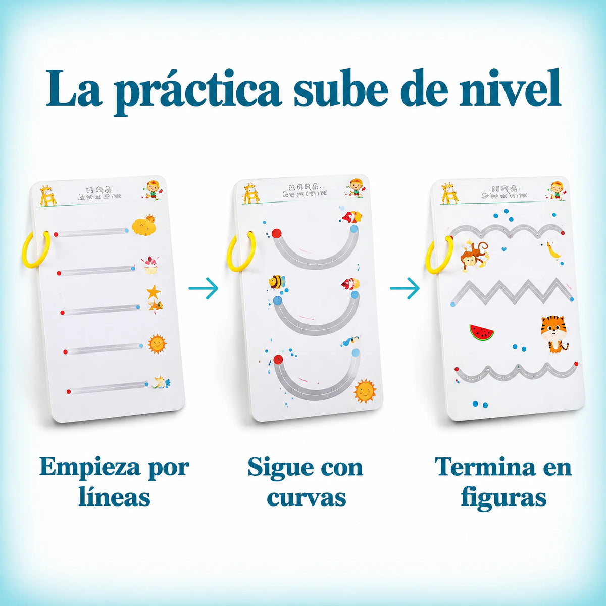 Cuaderno de Trazo para Aprendizaje