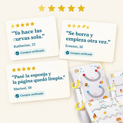 Cuaderno de Trazo para Aprendizaje