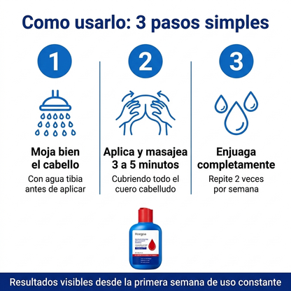 Hoegoa™ Shampoo Anticaspa de Disulfuro de Selenio