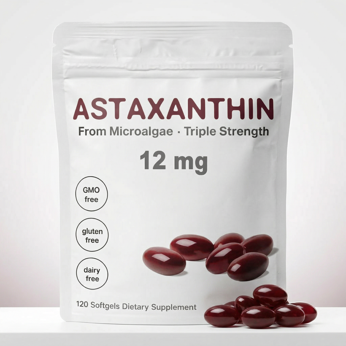 Astaxanthin® 12mg (120 Cápsulas)