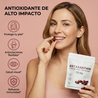 Astaxanthin® 12mg (120 Cápsulas)