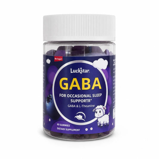 LuckStar GABA Gummies (60 Gomitas)