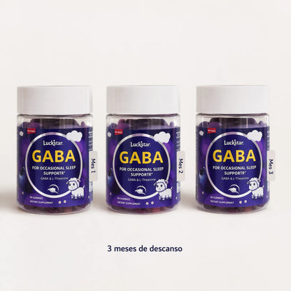 LuckStar GABA Gummies (60 Gomitas)