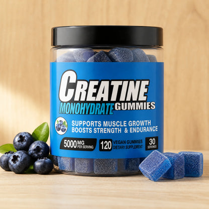 Gomitas de Creatina Monohidrato 5000 mg (120 Gomitas)