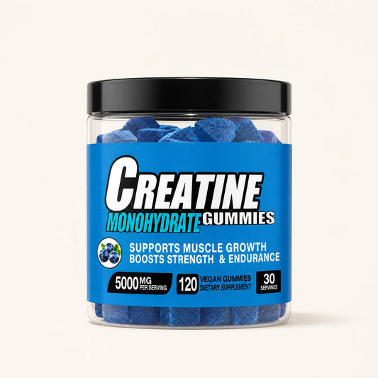 Gomitas de Creatina Monohidrato 5000 mg (120 Gomitas)