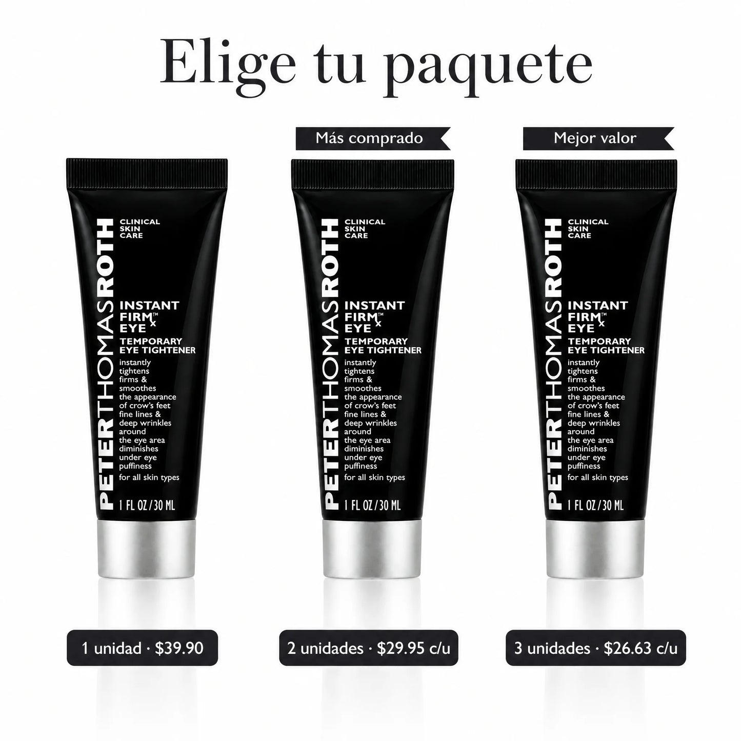 Instant FIRMx® Eye Tensor Instantáneo para Contorno de Ojos