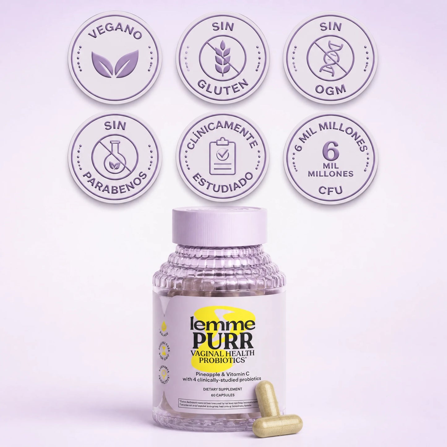 Lemme Purr (Probióticos para Salud Íntima Femenina)