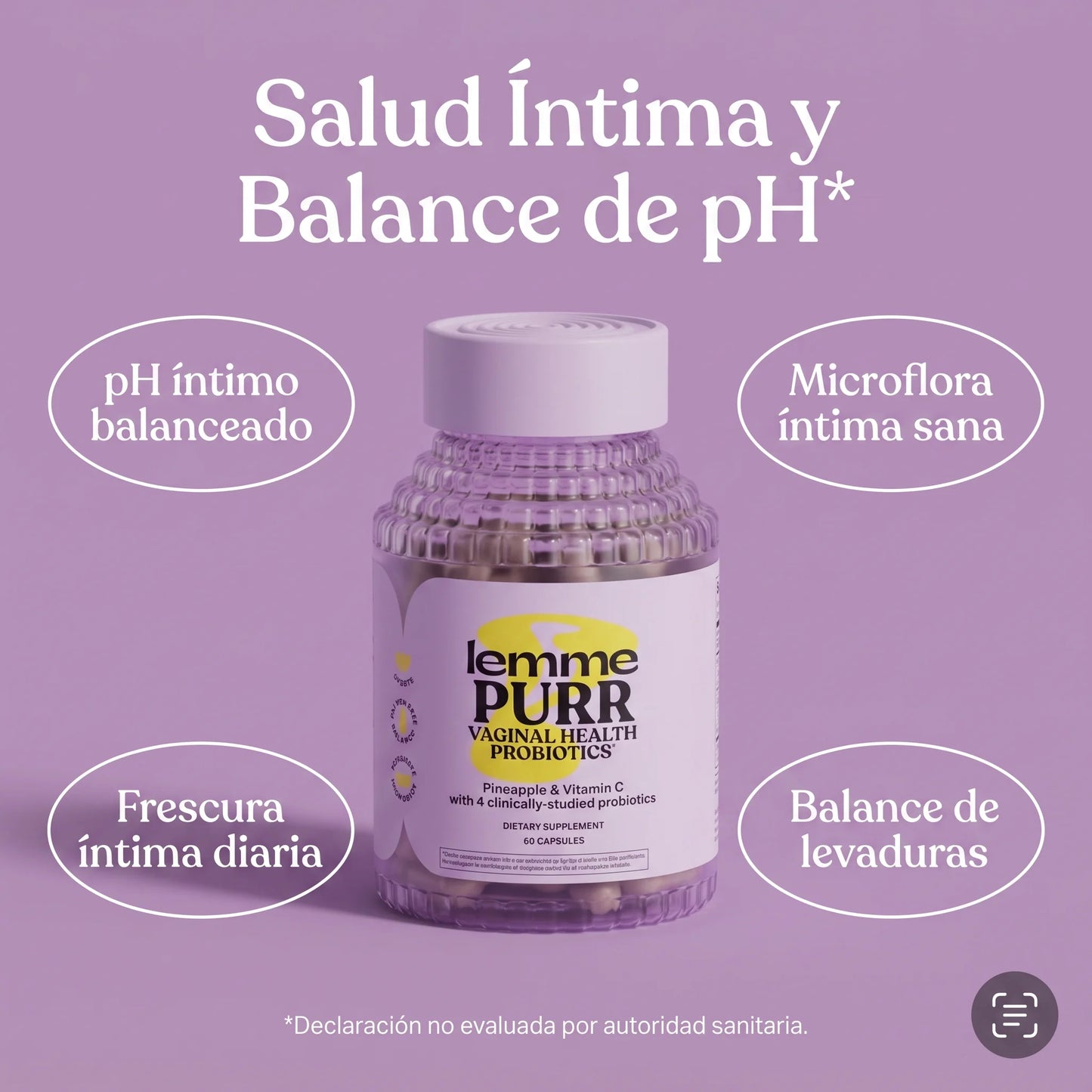 Lemme Purr (Probióticos para Salud Íntima Femenina)
