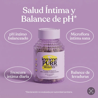 Lemme Purr (Probióticos para Salud Íntima Femenina)