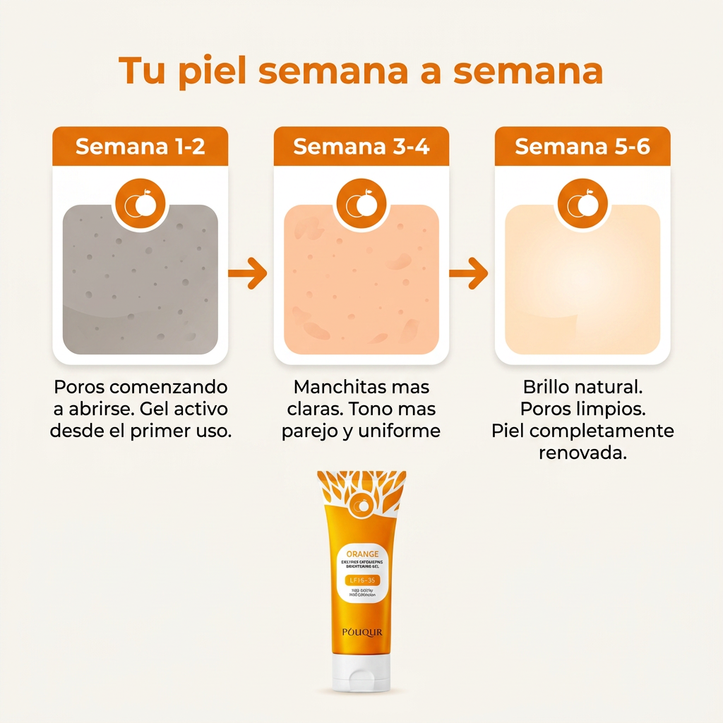 POUQUR Orange™ Exfoliante con Enzimas de Naranja