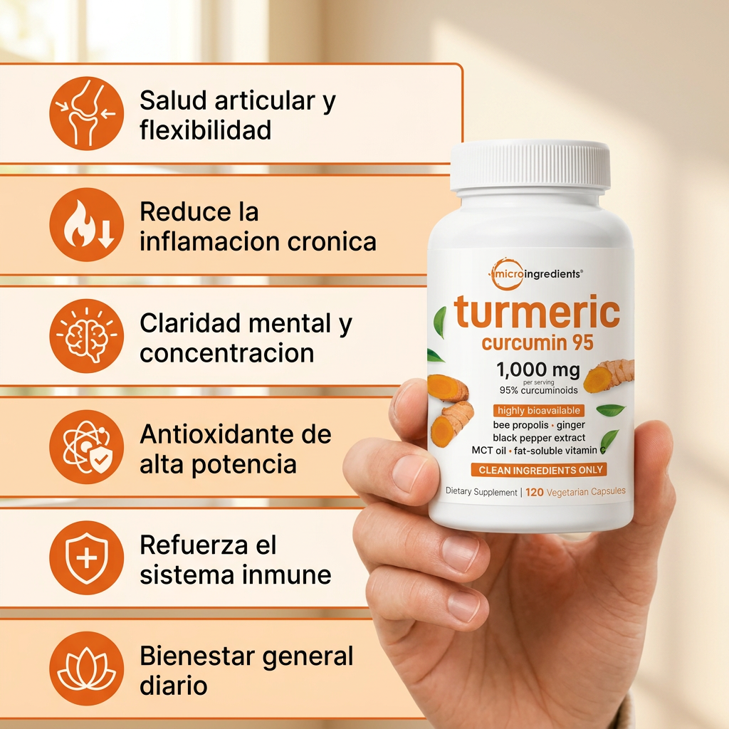 Turmeric Curcumin 95 (120 cápsulas)