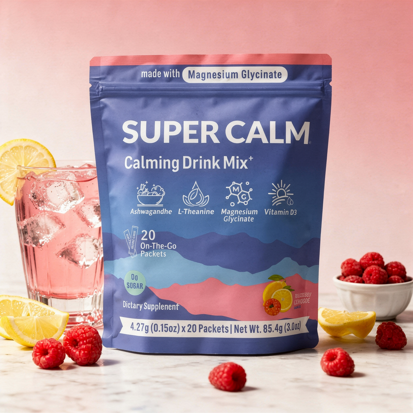 Super Calm™ Bebida Relajante (20 Packets)