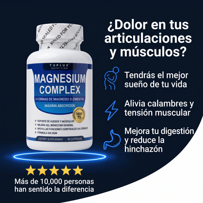 Magnesium Complex 6 en 1 (90 Cápsulas)