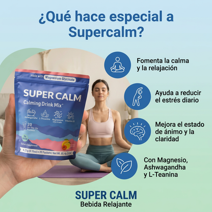 Super Calm™ Bebida Relajante (20 Packets)