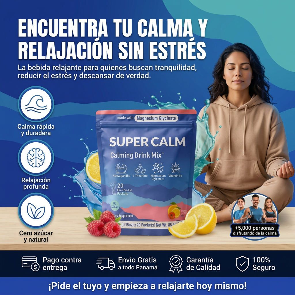 Super Calm™ Bebida Relajante (20 Packets)