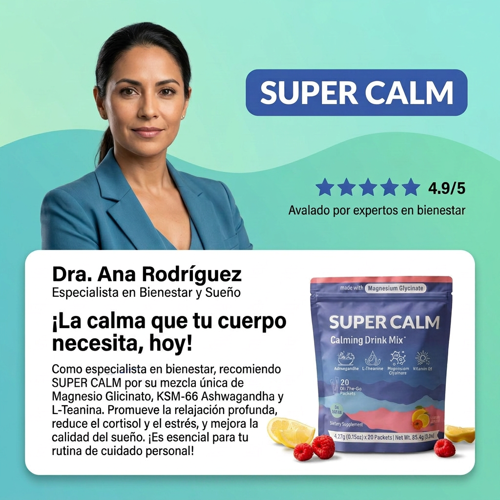 Super Calm™ Bebida Relajante (20 Packets)