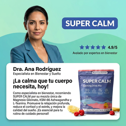 Super Calm™ Bebida Relajante (20 Packets)