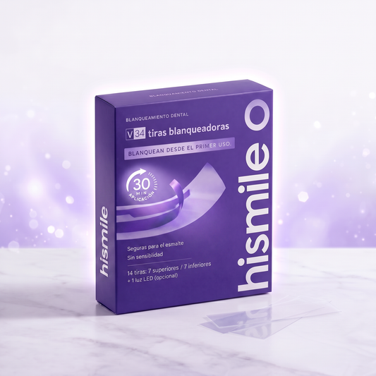 Hismile® Tiras Blanqueadoras Dentales