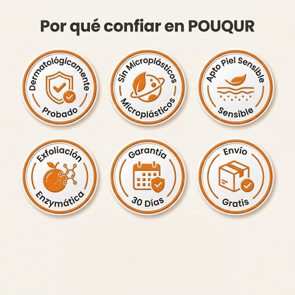POUQUR Orange™ Exfoliante con Enzimas de Naranja