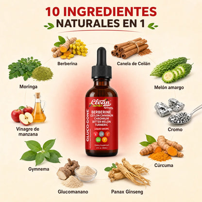 Gluco Gone Gotas (Clean Nutra)