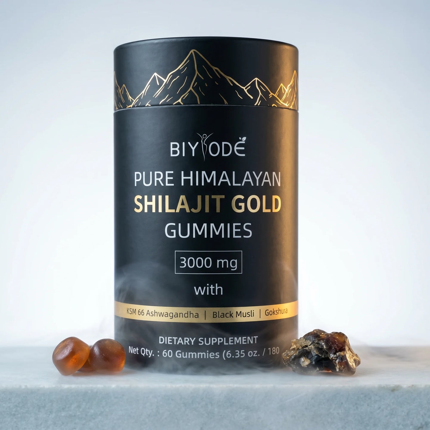 Pure Himalayan Shilajit Gold Gummies 3000 mg