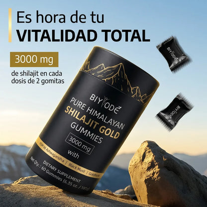 Pure Himalayan Shilajit Gold Gummies 3000 mg