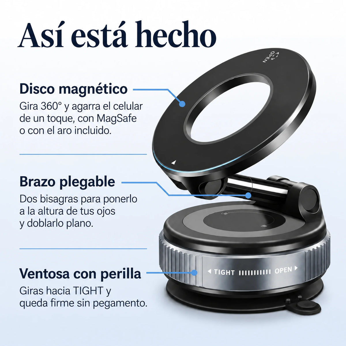 Soporte Magnético 360